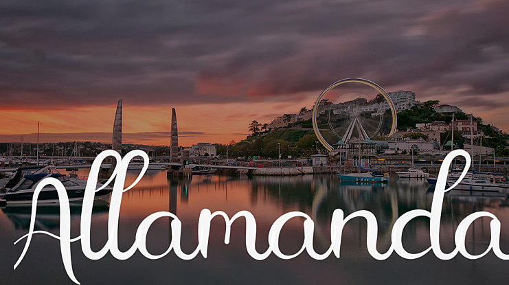Allamanda Font
