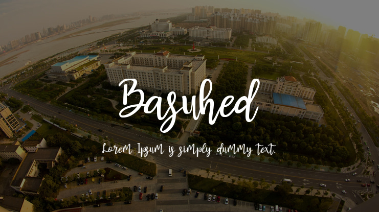 Basuhed Font