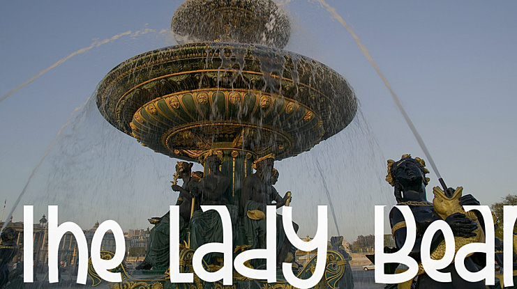 The Lady Bear Font