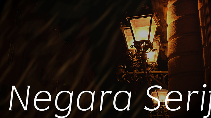 Negara Serif Font