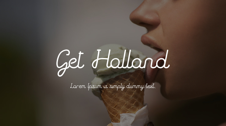 Get Holland Font