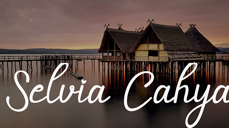 Selvia Cahya Font