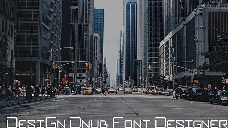 DesiGn Dnub Font Designers