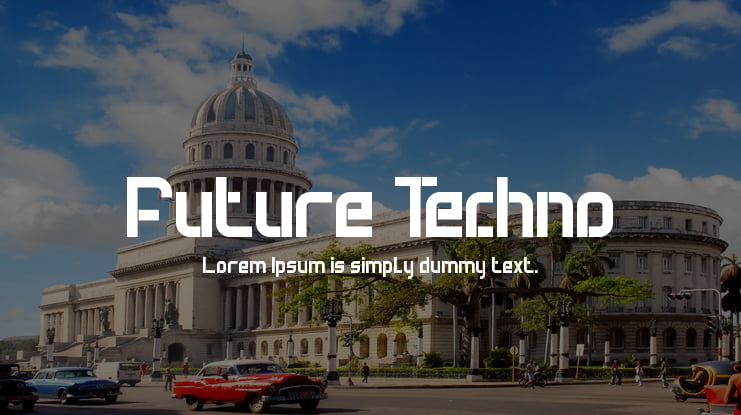 Future Techno Font Family