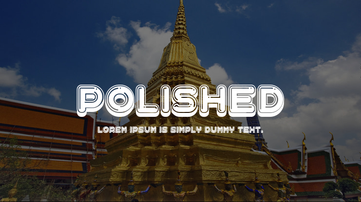 Polished Font Family