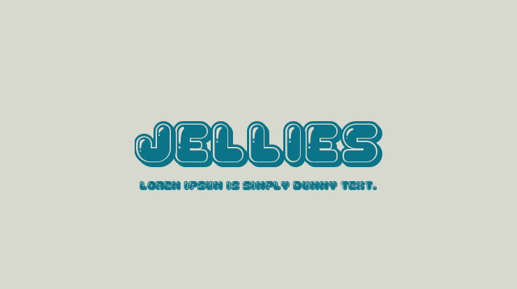 Jellies Font Family