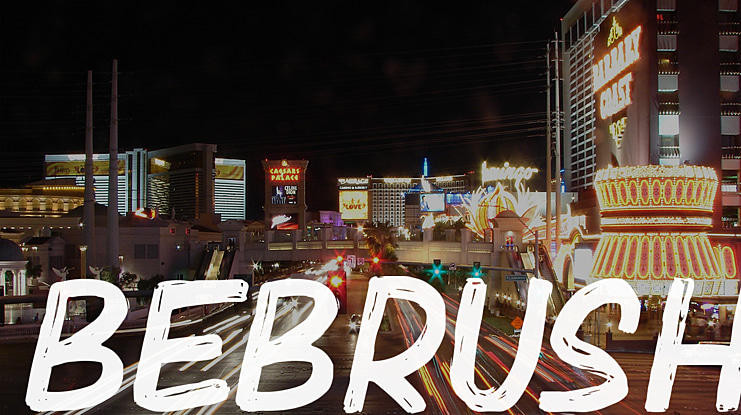 Bebrush Font