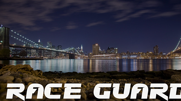 Race Guard Font