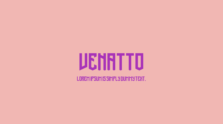 Venatto Font
