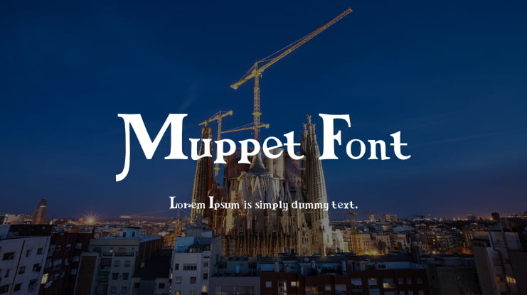 Muppet Font