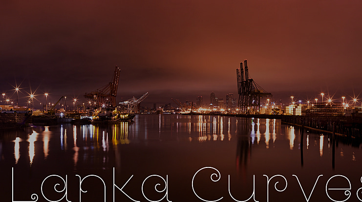 Lanka Curves Font