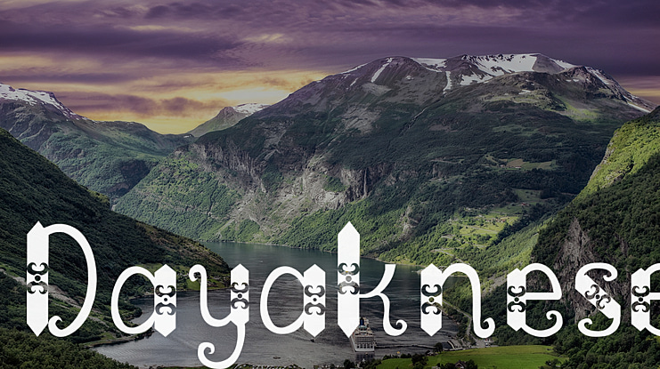 Dayaknese Font