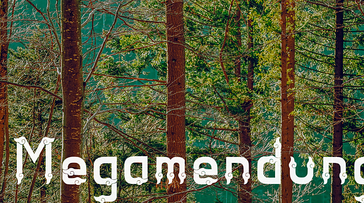 Megamendung Font