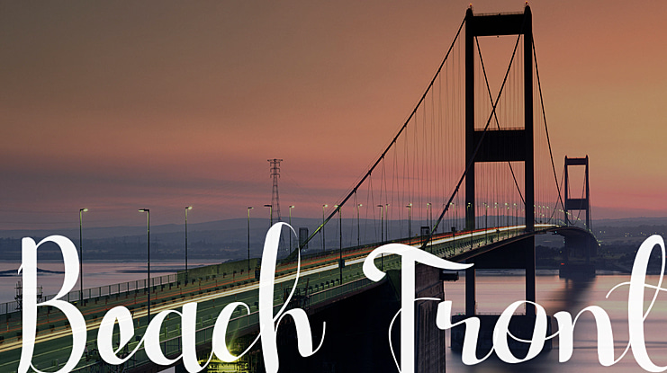 Beach Front Font