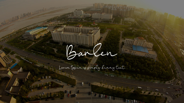 Barlen Font