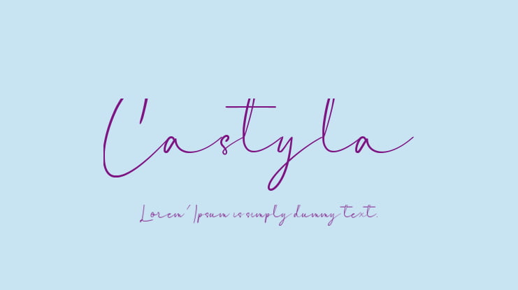 Castyla Font