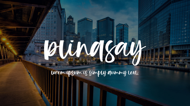 Blindsay Font