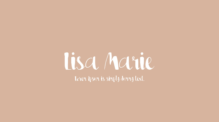 Lisa Marie Font