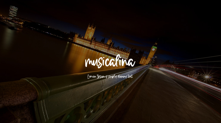 musicalina Font