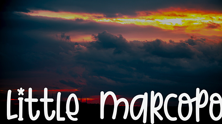 Little Marcopo Font