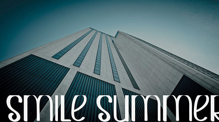 Smile Summer Font