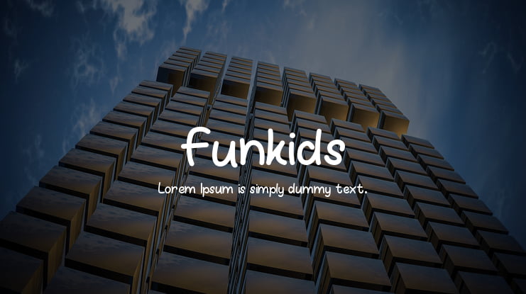 Funkids Font