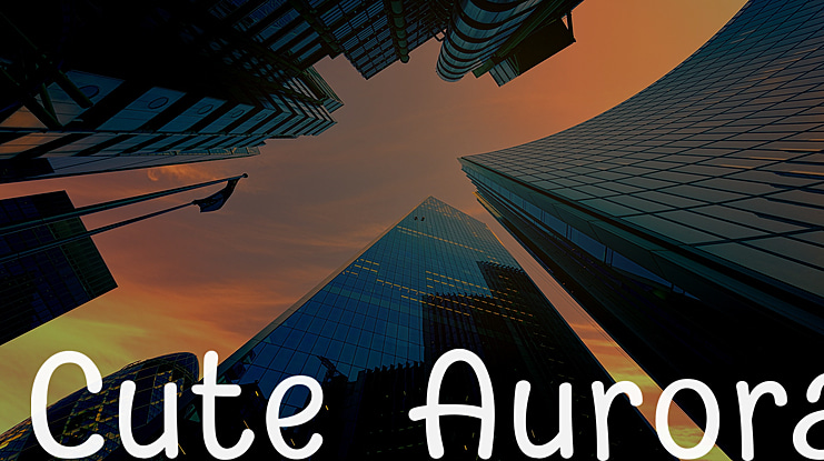 Cute Aurora Font