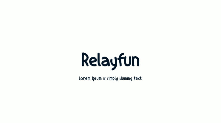 Relayfun Font