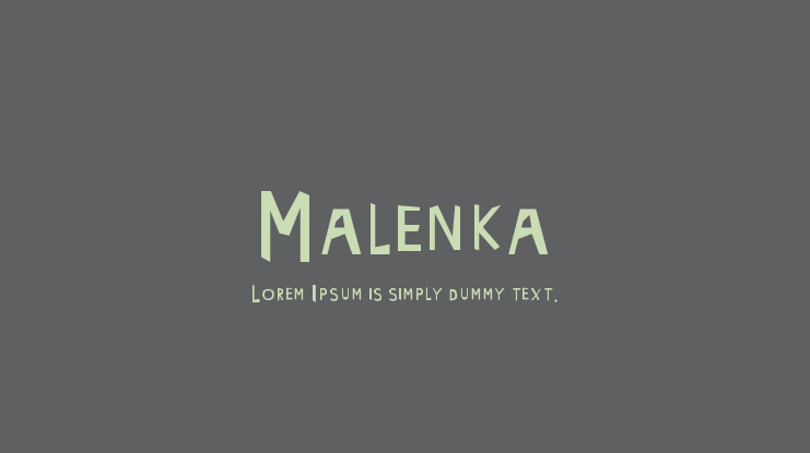 Malenka Font