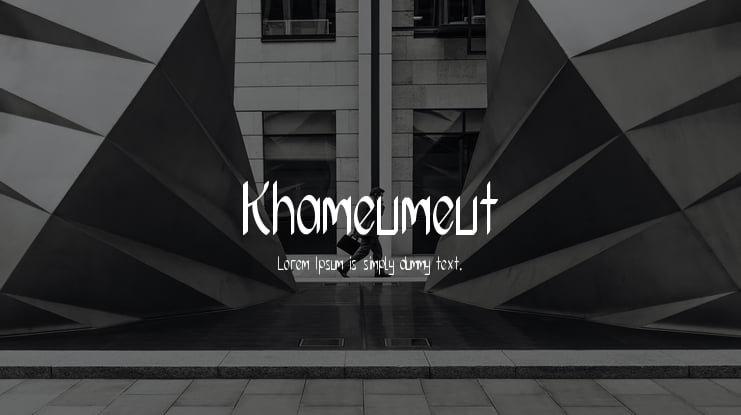 Khameumeut Font