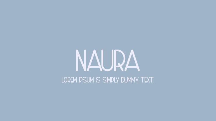 Naura Font Family