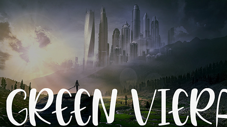 Green Viera Font