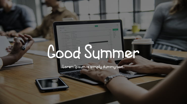 Good Summer Font