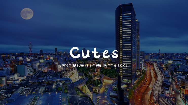 Cutes Font
