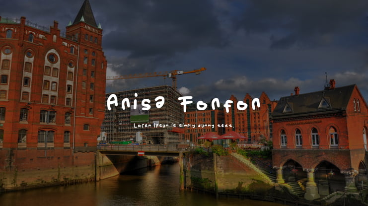 Anisa Fonfon Font