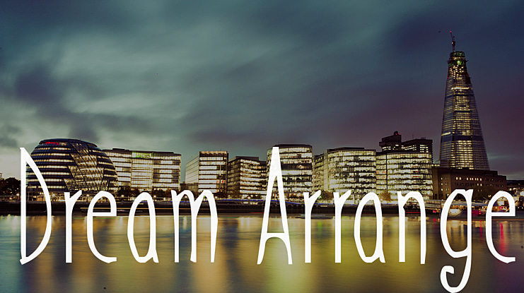 Dream Arranger Font