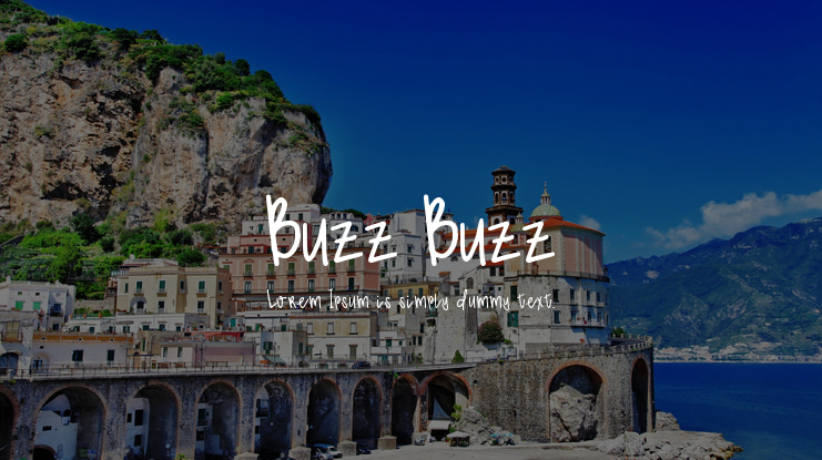 Buzz Buzz Font