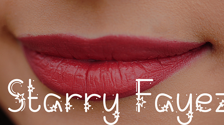 Starry Fayez Font