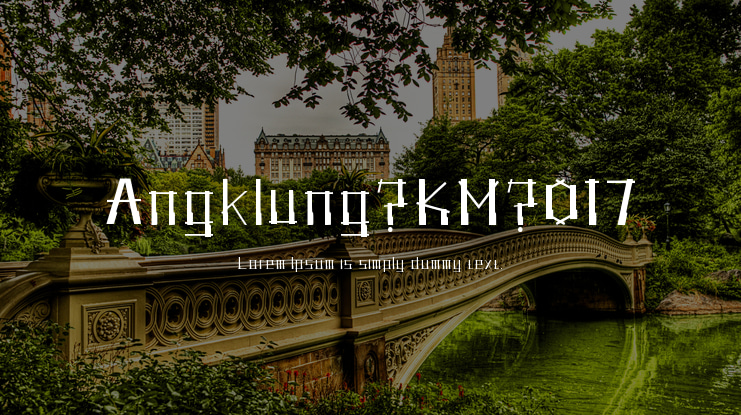 Angklung_KM_017 Font