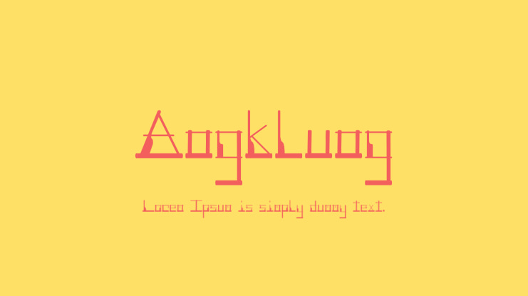 Angklung Font