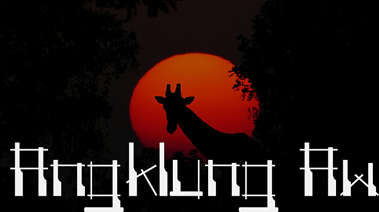 Angklung Awi Font