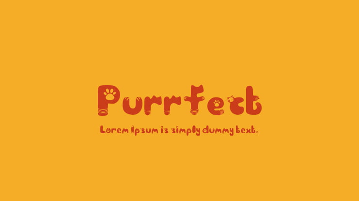 Purrfect Font