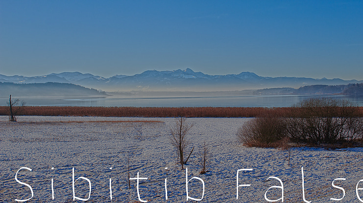 Sibitib False Font Family