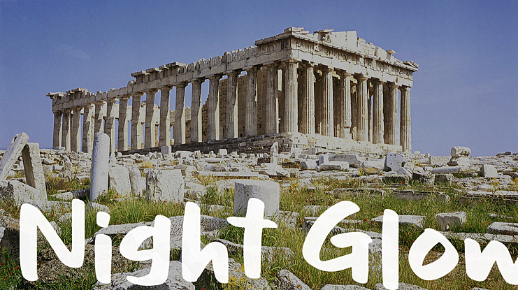 Night Glow Font