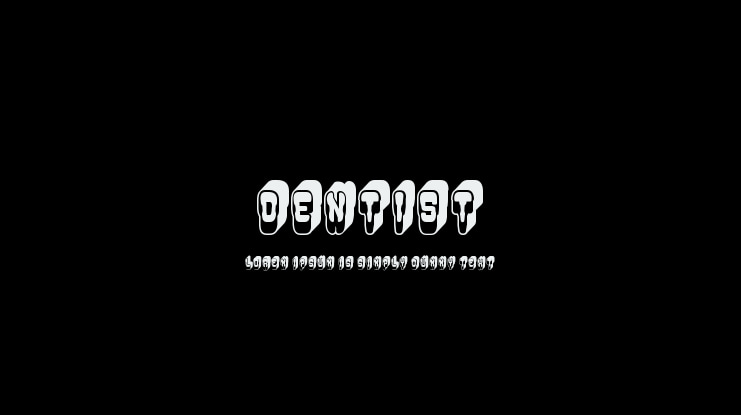 Dentist Font