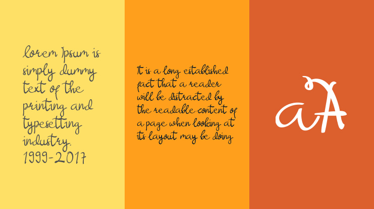 Bougenville Font