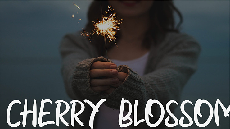 CHERRY BLOSSOM Font