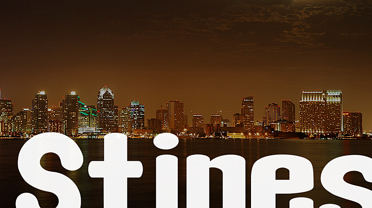 Stines Font
