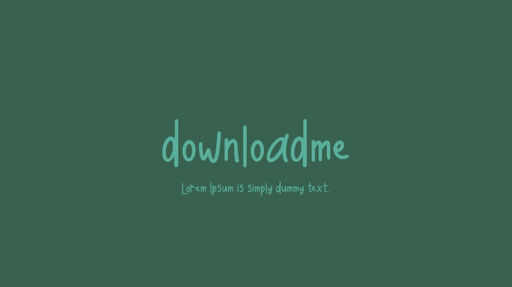downloadme Font