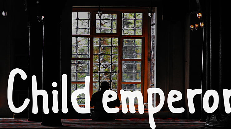 Child emperor Font